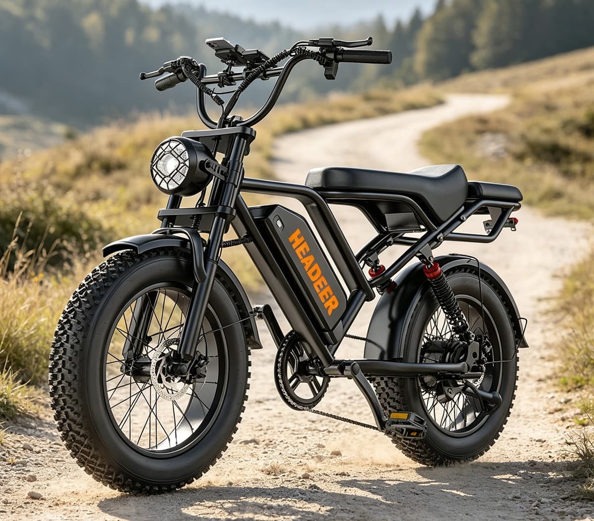 BK20 HEADEER E-Bike 20" Off-Road Elektrofahrrad 750W 48V 20AH FatBike 80KM
