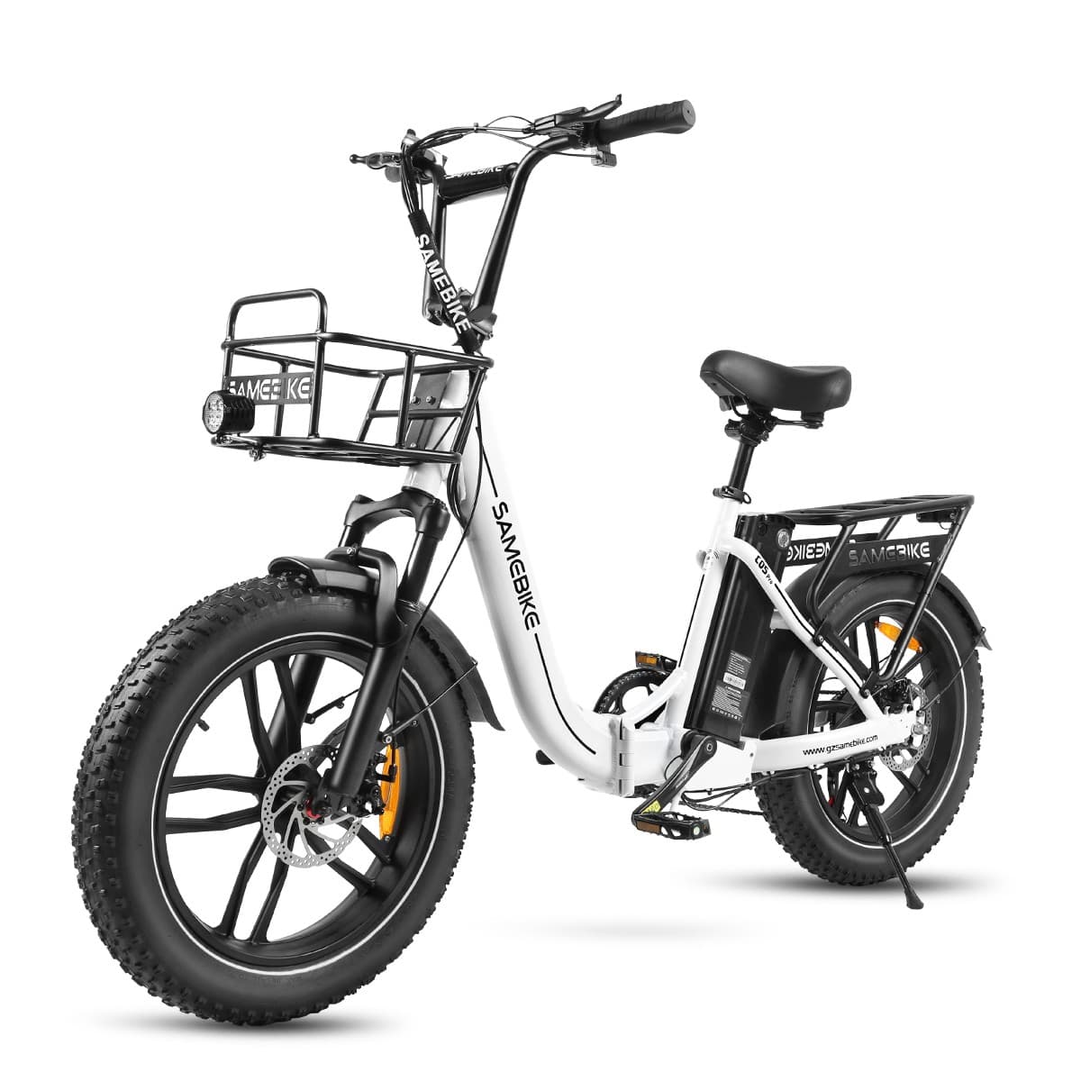 20' Fat Tire Elektrofahrrad 500W Klapprad City E-Bike Shimano 7-Gänge Pedelec