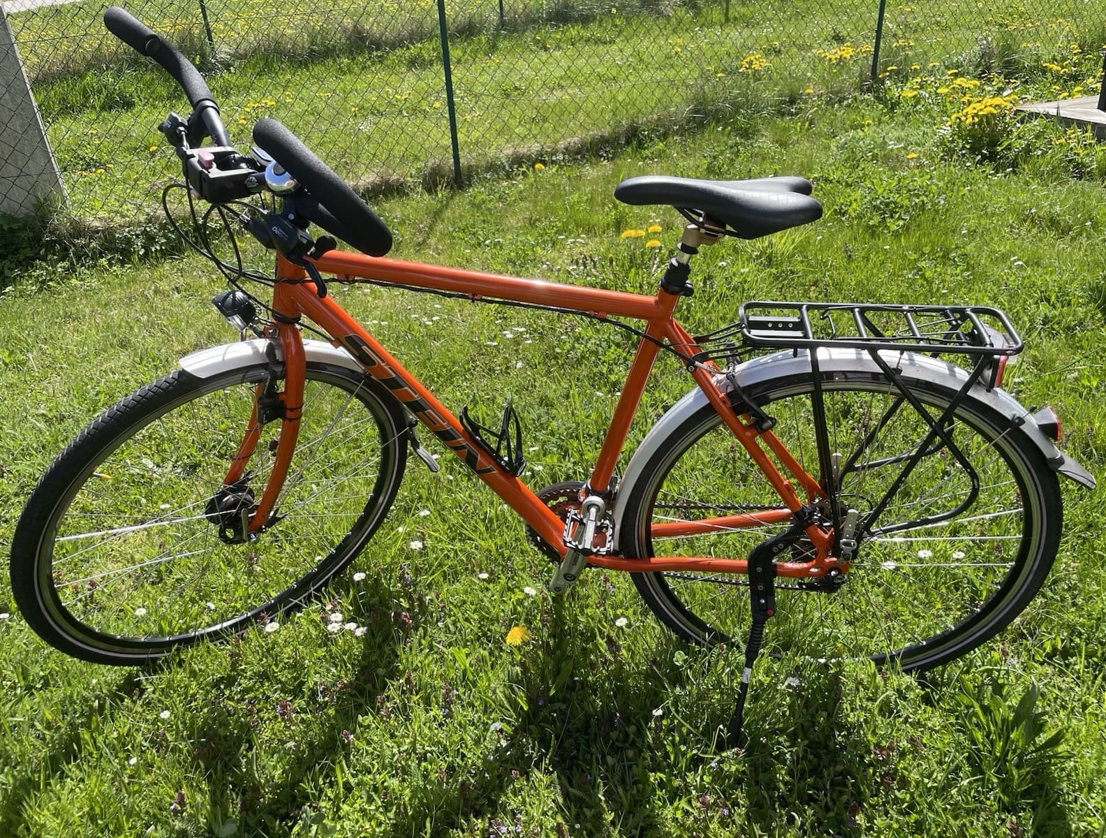 Herren-Tourenrad, Marke Stein-Bike aus Chemnitz, Aluminiumrahmen