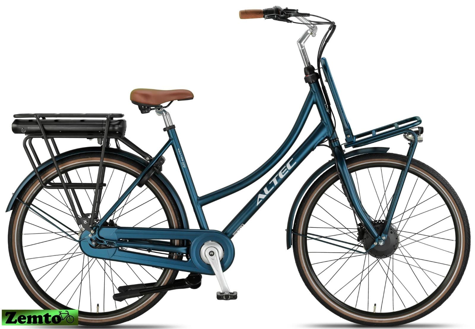 Damen Elektrofahrrad Kratos, Hydr.Scheiben, 7 Gang, Bremsen, 53 cm, Nacht-blau