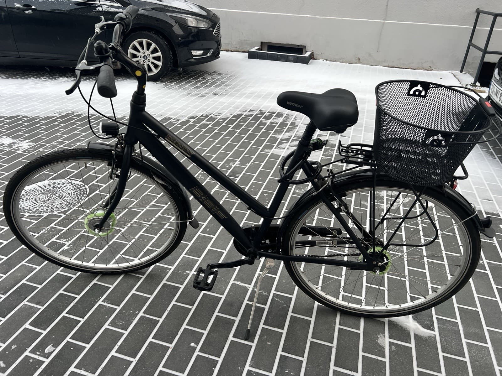 Bequemes Damenrad 28Zoll Schwarz Neuwertiges Fahrrad, BBF, 7 Gang Nabe
