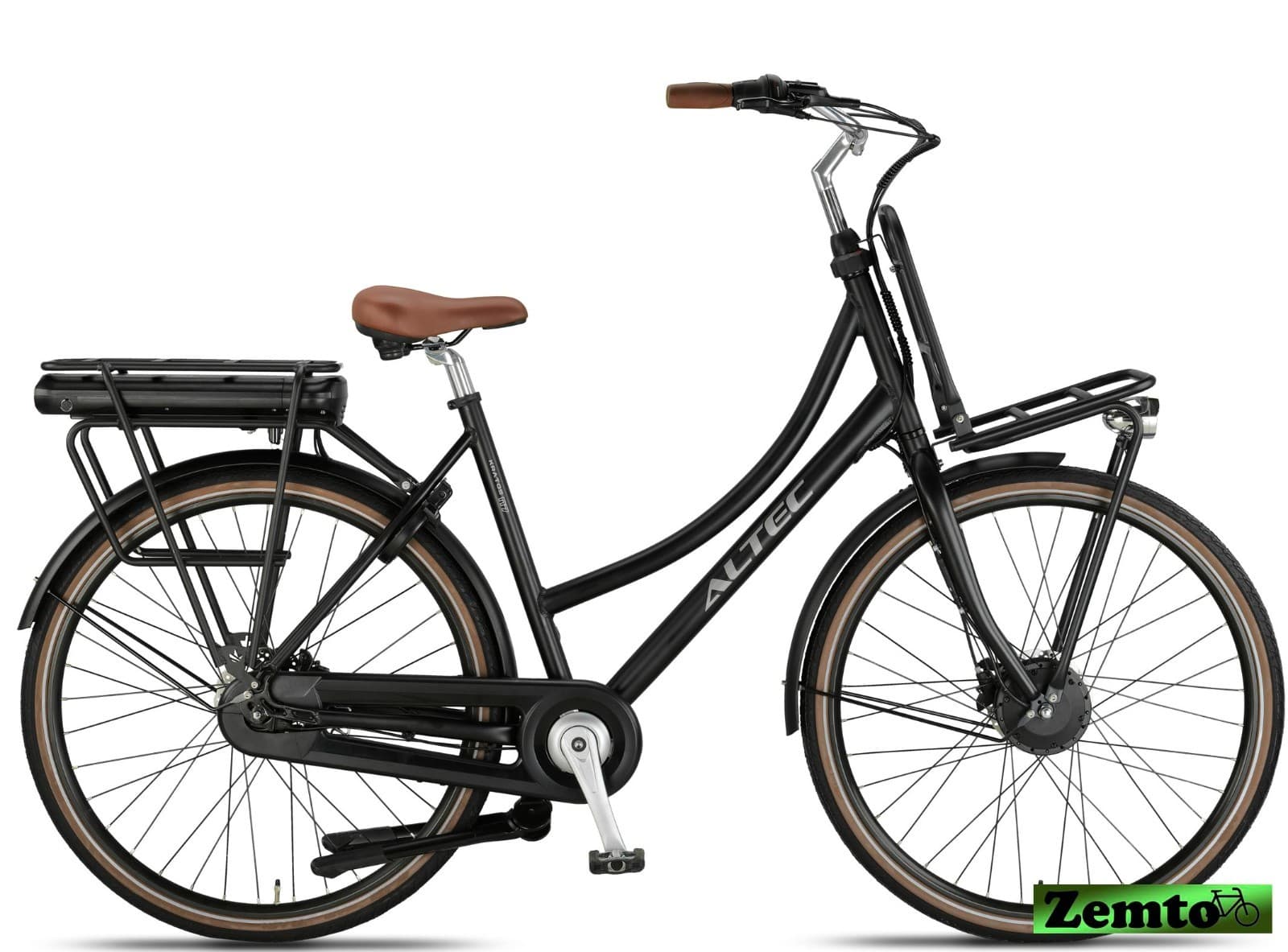 Damen Elektrofahrrad Kratos, Hydr.Scheiben, 7 Gang, Bremsen, 53 cm, schwarz