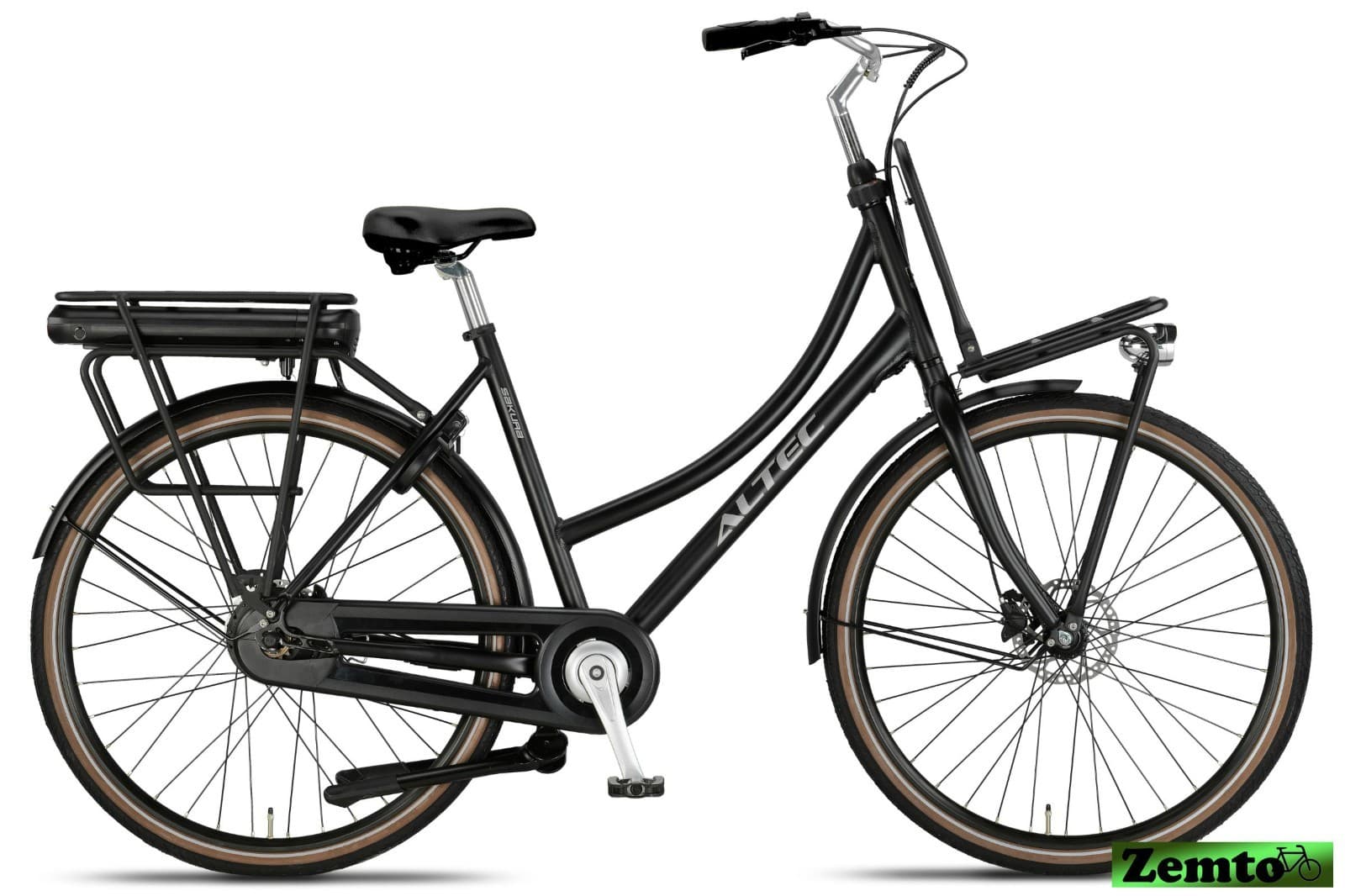 Damen Elektrofahrrad, Motor hinten, Hydr.- Bremsen, 53 cm, 468WH