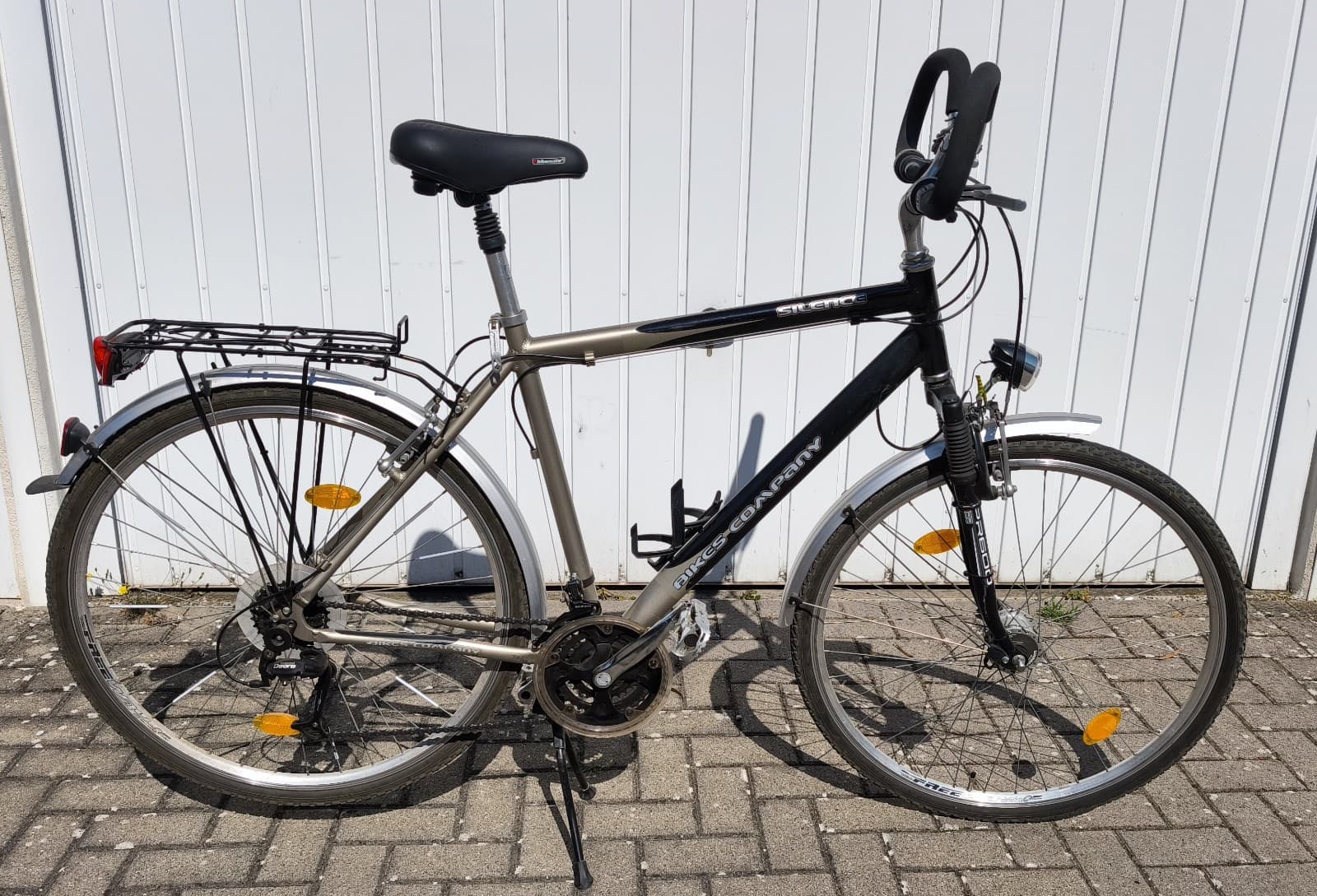 Herren Alu Fahrrad 28 zoll trekking-City Bike gebraucht RH 55cm Handelsmarke