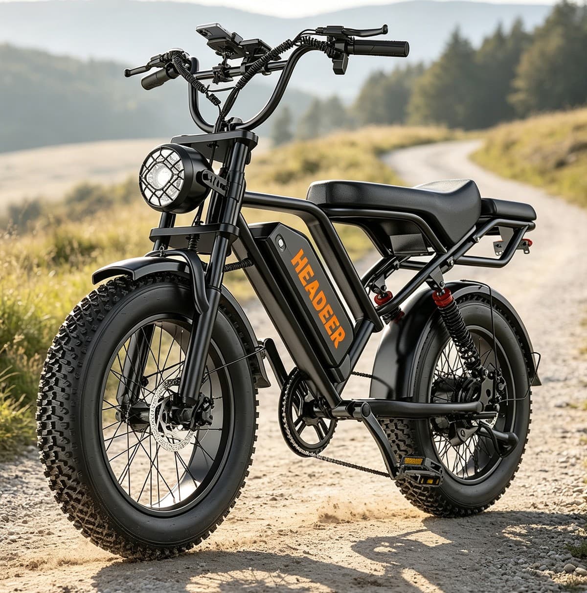 E-Bike HEADEER BK20 750W 48V 20AH 20" Off-Road Elektrofahrrad 80KM FatBike