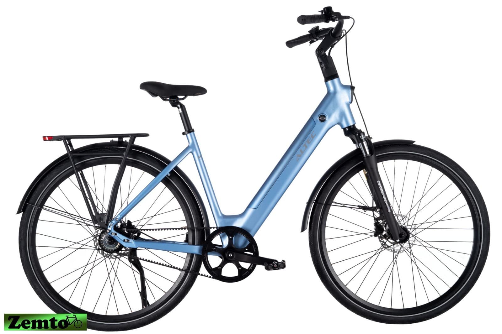 Damen Elektrofahrrad Move, Riemenantrieb, Hydr. Bremsen, 7 Gang, Blau