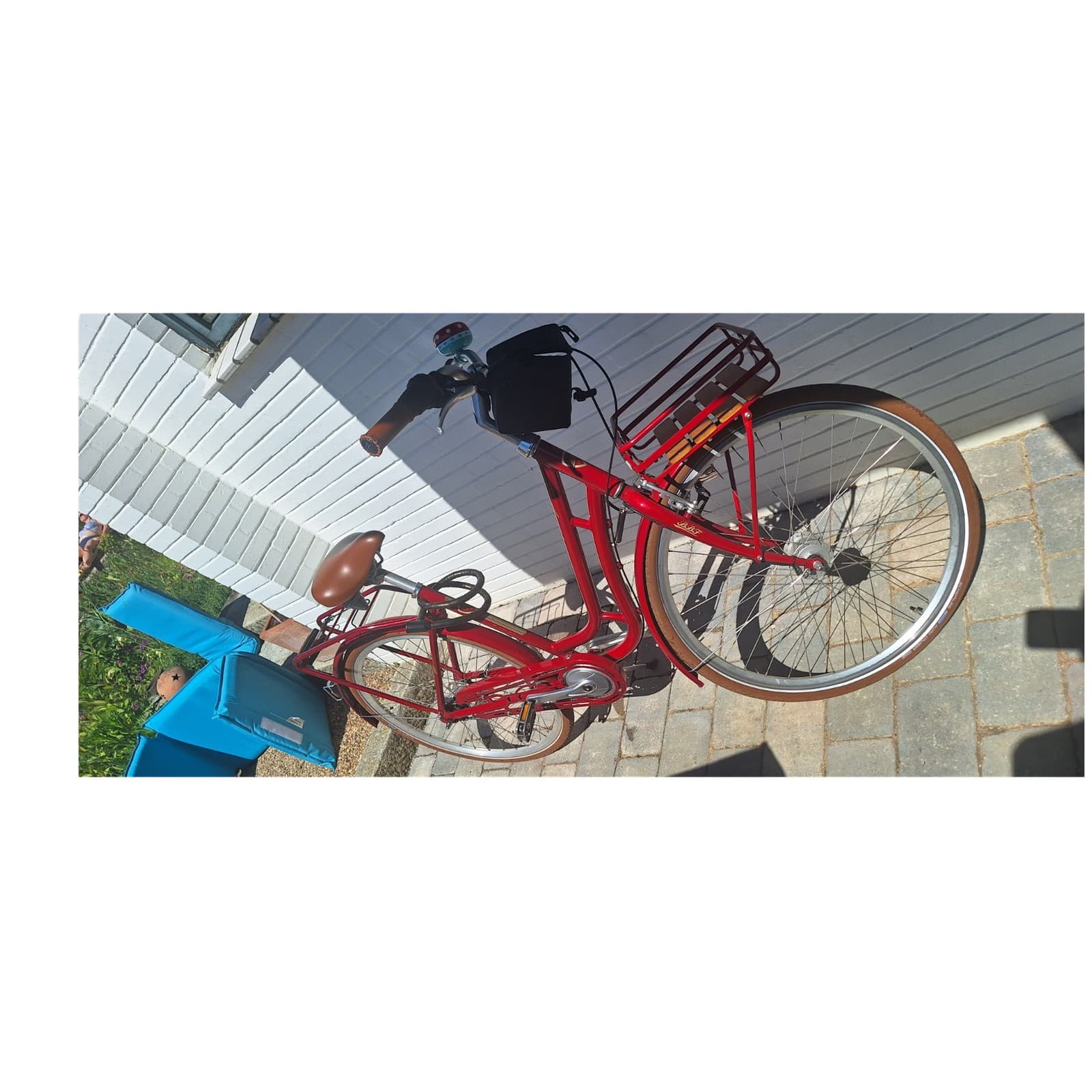 BBF Classic Series Damen City Bike 28 Zoll 7-Gang Nabenschaltung Rot