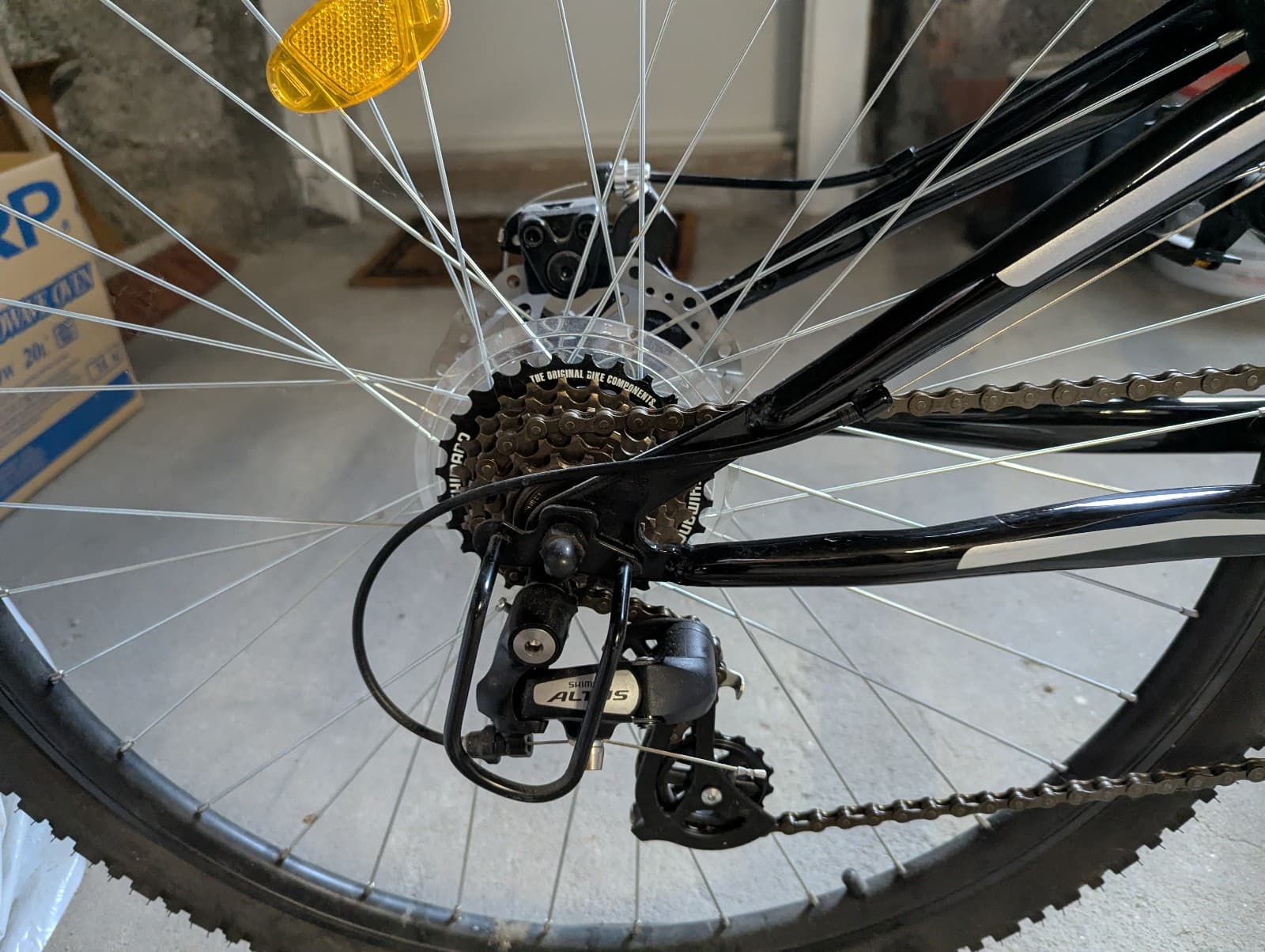 Alu-mountainbike 28 zoll Herren, Bergsteiger, MTX 280, schwarz, neuwertig