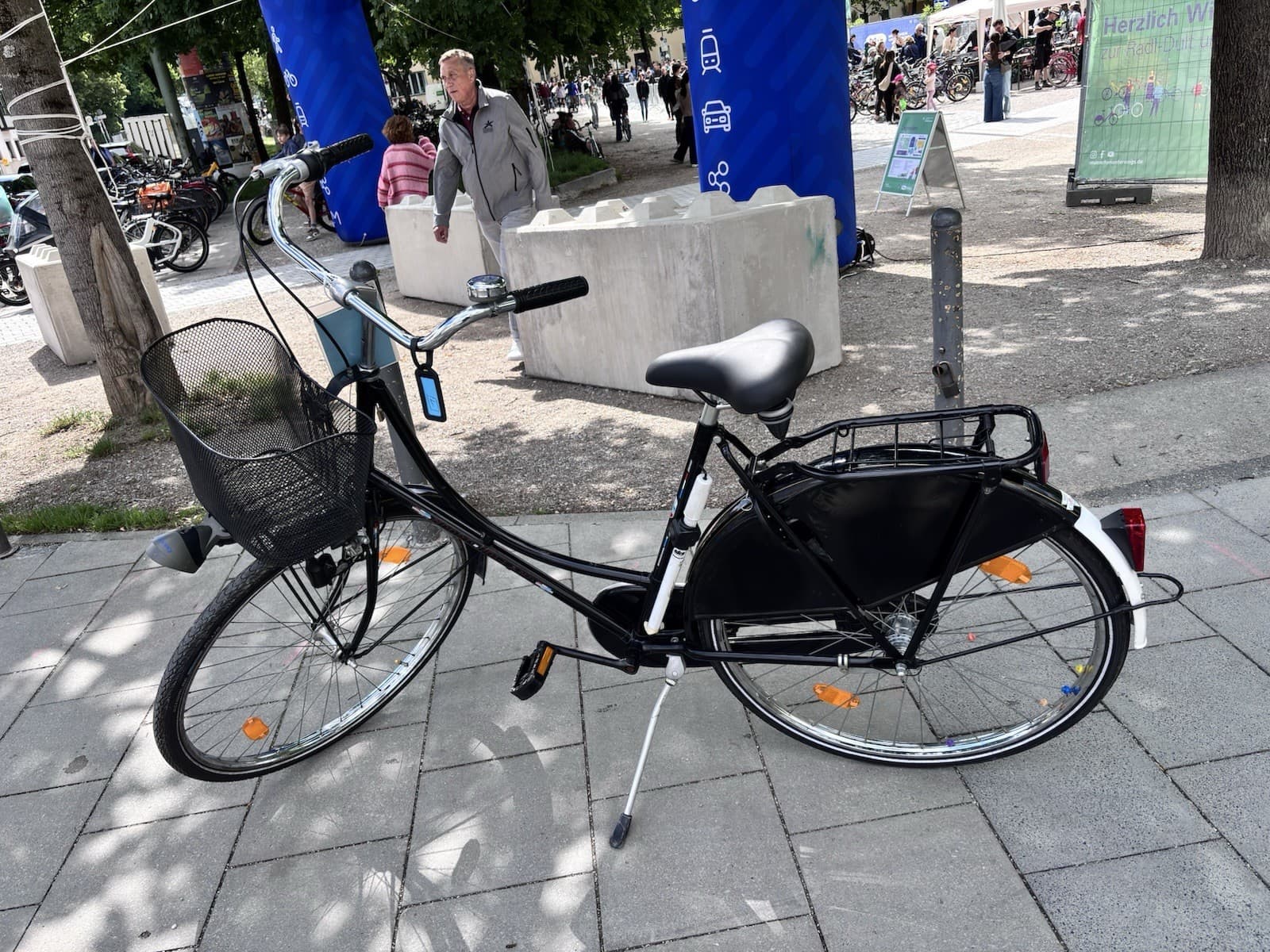 Altec Dutch 28 Zoll Transportfahrrad 3 Gang 57 cm schwarz
