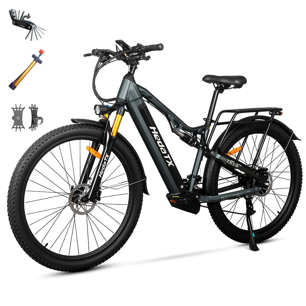 29' Elektrofahrrad 48V/19,2Ah E-Mountainbike 1000W eBike Shimano 27-Gang 45km/h