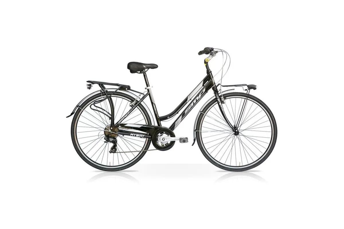 Damenfahrrad Bcycles Vintage 28 Zoll 7 Gänge Schwarz Aluminium
