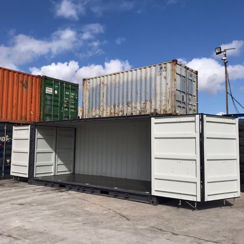 Contentor marítimo 20′ OS (Open Side)  – abertura lateral – NOVO