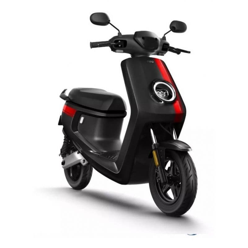 Scooter électrique NIU M+ SPORT (MQI+ SPORT) 60 km Noir/Rouge - NIU