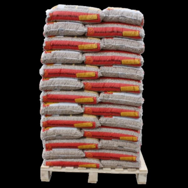 Granulés de bois-5000-pci-palette de 65 sacs de 15kg