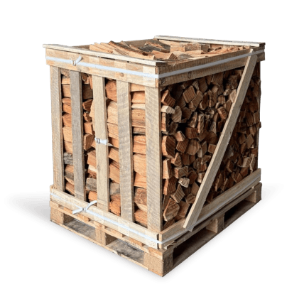 Palette de bûches 30 cm Premium - 1,5stères rangés sec étuvé
