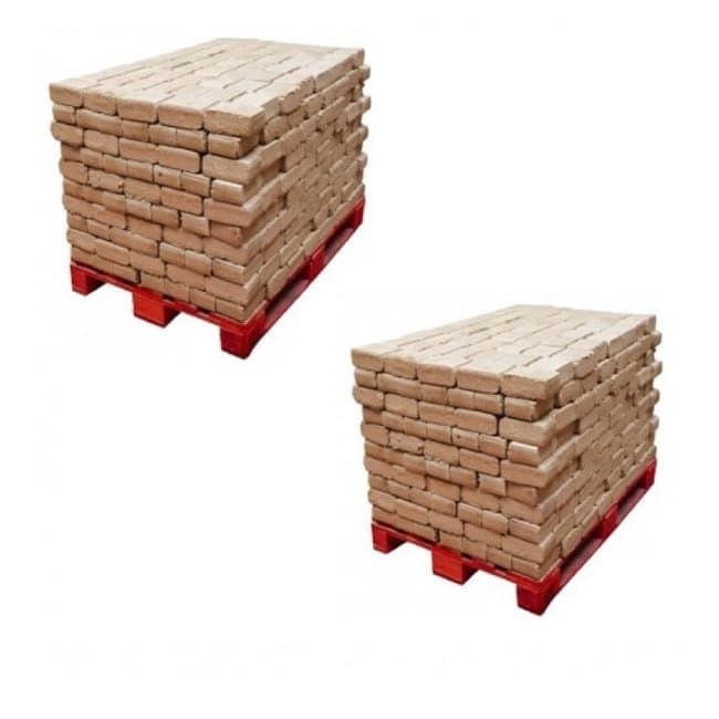 Bûches compressées - 1080 bûches - 100% naturelles