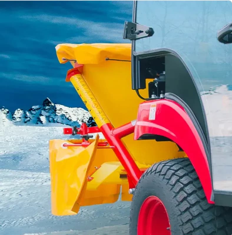 Tellerstreuer Tym für Salz, Sand und Dünger 400 l passend für F25 + F50 Modelle