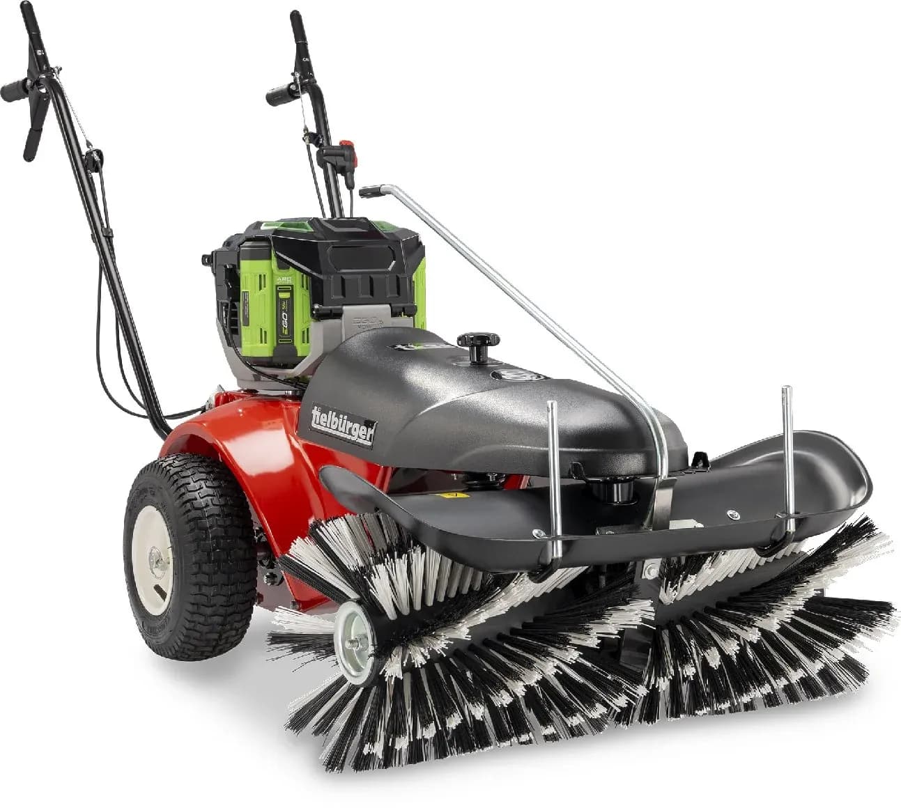 Schmutz- und Schneekehrmaschine Tielbürger tk38 EGO 56V ohne Akkus und Ladegerät
