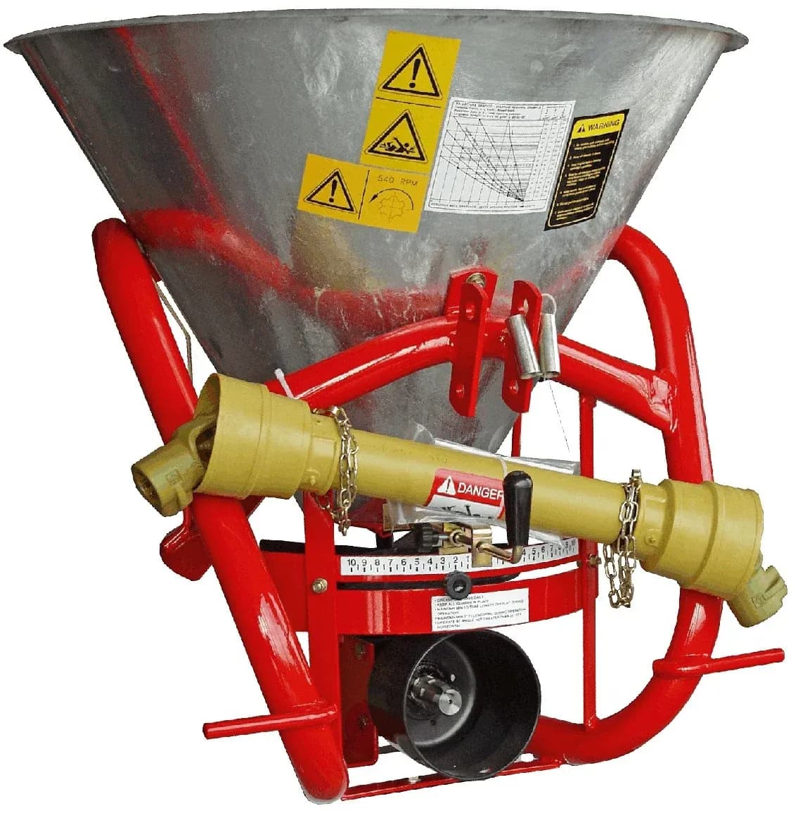 Aufsattel-Schleuderstreuer ERCO ASSP-250