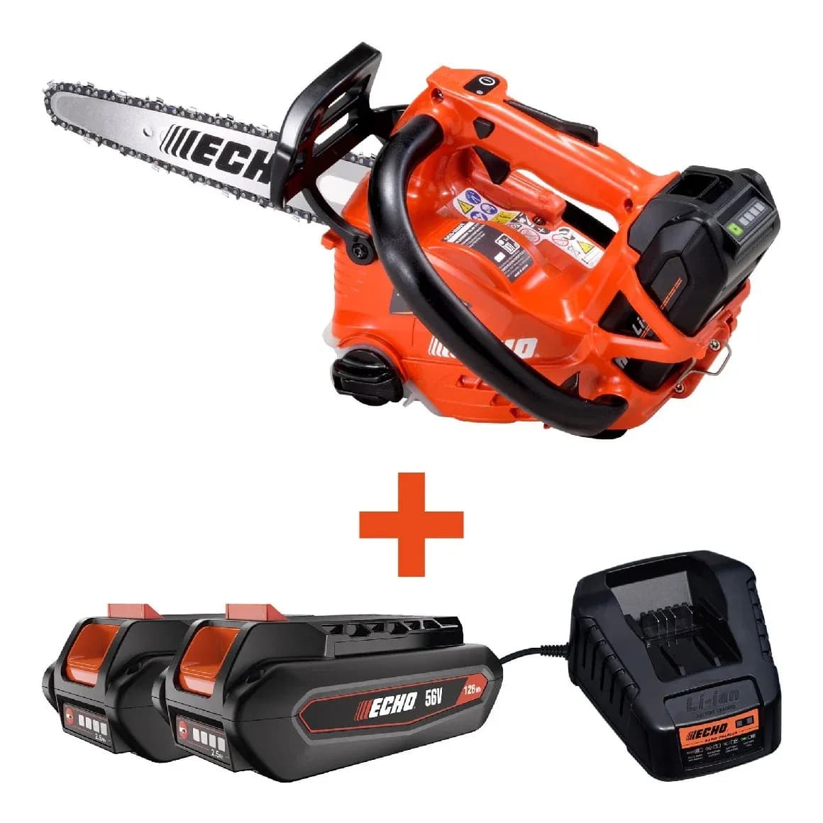 Akku-Motorsäge ECHO DCS-2500TC - inkl. 2x 2,5Ah Akku und Ladegerät