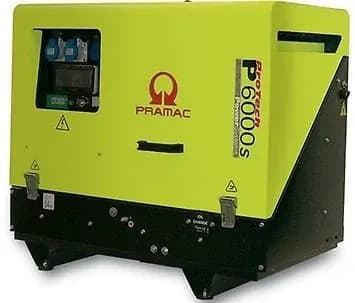 Diesel-Schallschutz-Stromerzeuger Pramac P 6000S - PF532SY400S Iso/Großtank/Leise