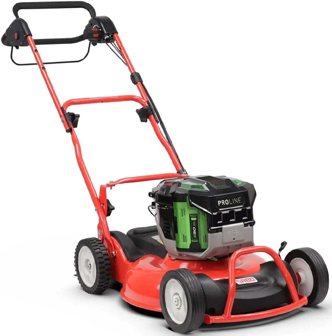 Akku-MulchrasenmÀher mit Radantrieb Sabo 53-PRO E M VARIO ohne Akku und LadegerÀt