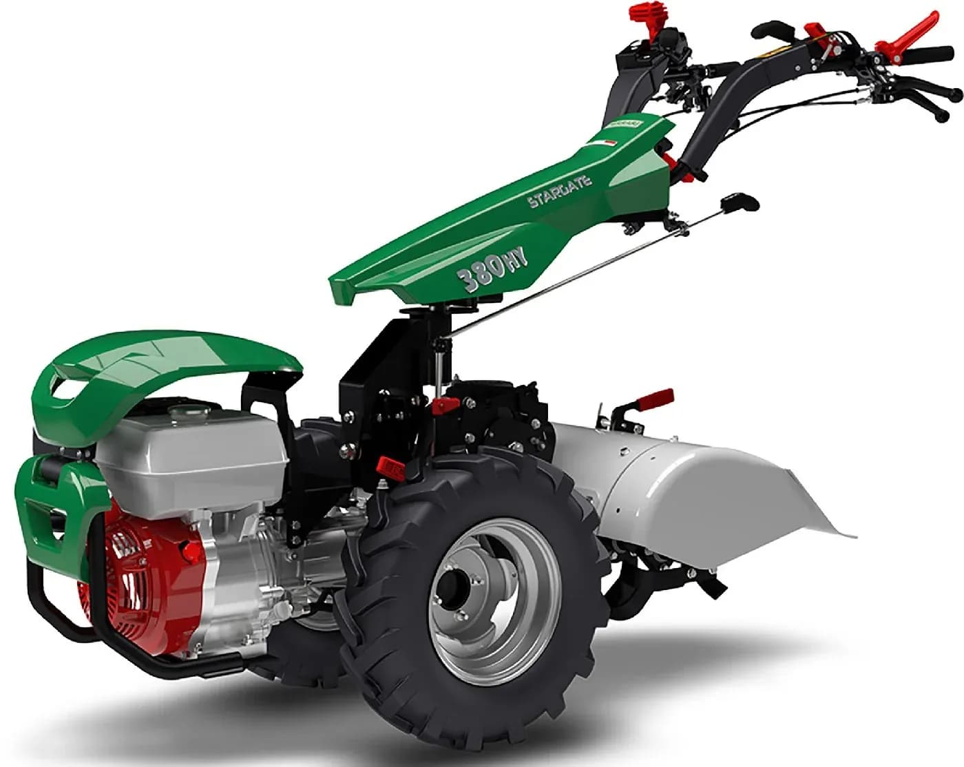 Einachser FERRARI 380 HY Powersafe E-Start Honda GX390 GrundgerÀt mit Radsatz 5.00-10, ohne AnbaugerÀte und Motorhaube