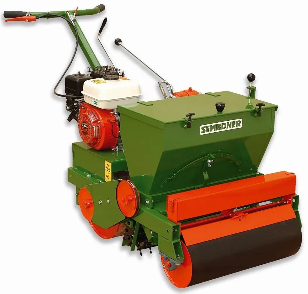 Rasenbaumaschine Sembdner RS 80 N mit Gittervor- und Gitterdruckwalze