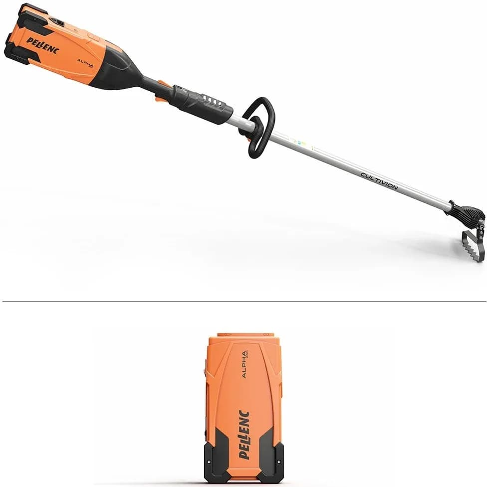 Akku-Jät-Bodenhacke Pellenc CULTIVION ALPHA - Paket mit Akku ALPHA 260