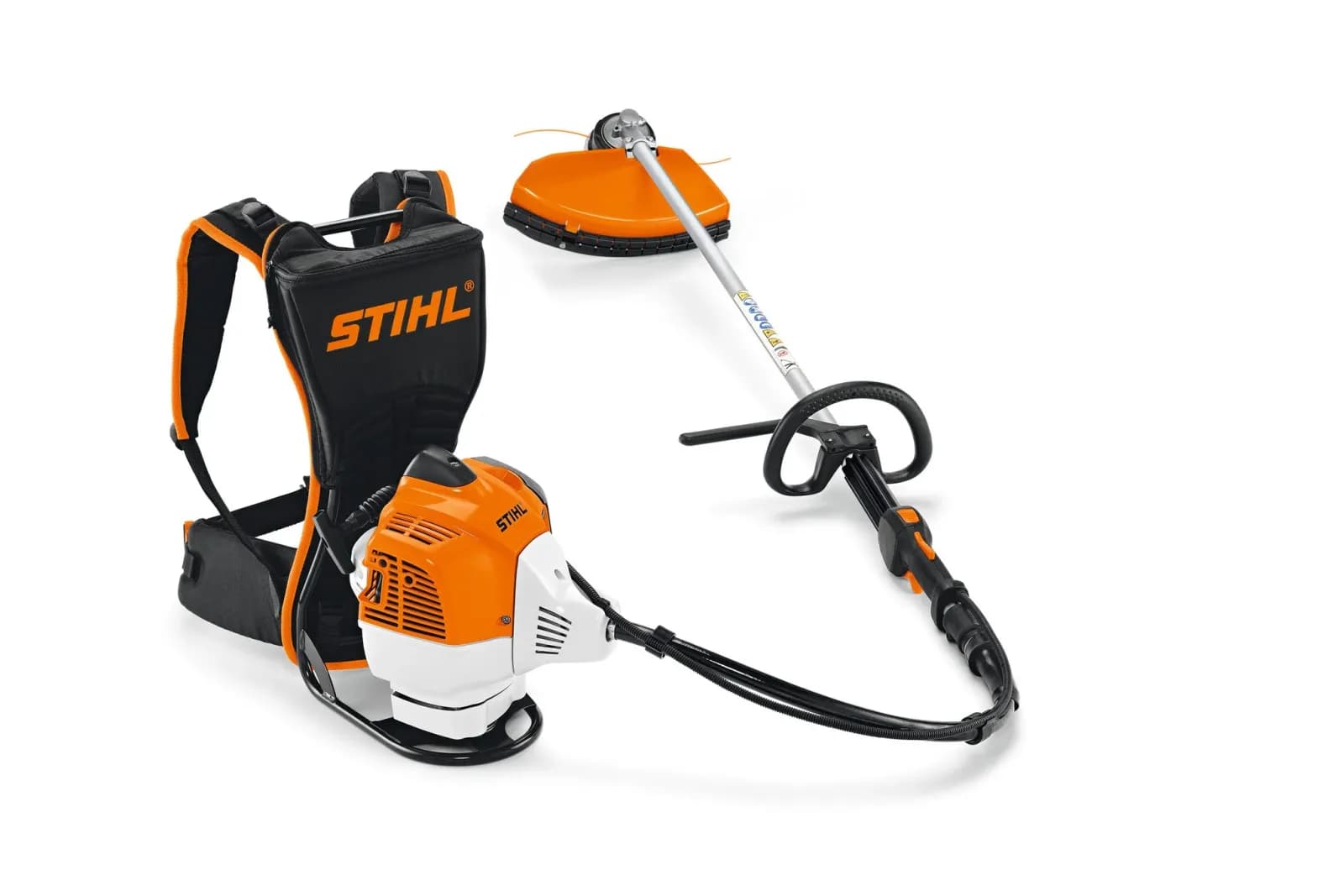 RĂĽckentragbare Benzin-Motorsense STIHL FR 410 C-E / AC 25-2