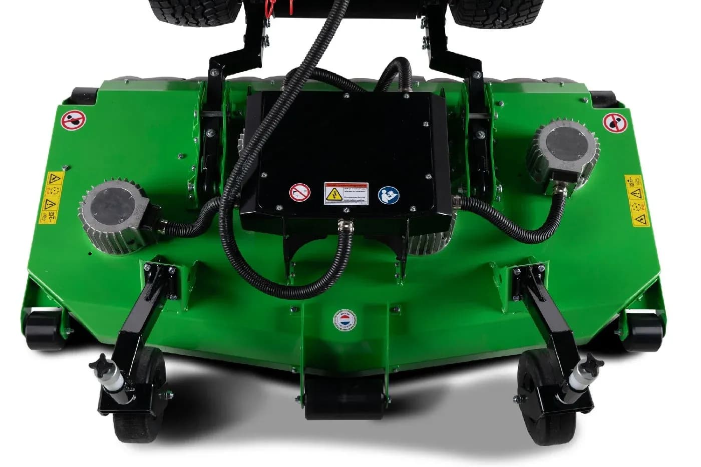 Vollelektrische Grundmaschine Alltrec MD130 - Sichelmähdeck 130cm - mit Heckauswurf