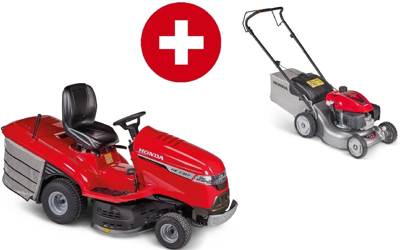 Rasentraktor Honda HF 2317 HM - inkl. Rasenmäher HRG 416C1 PK