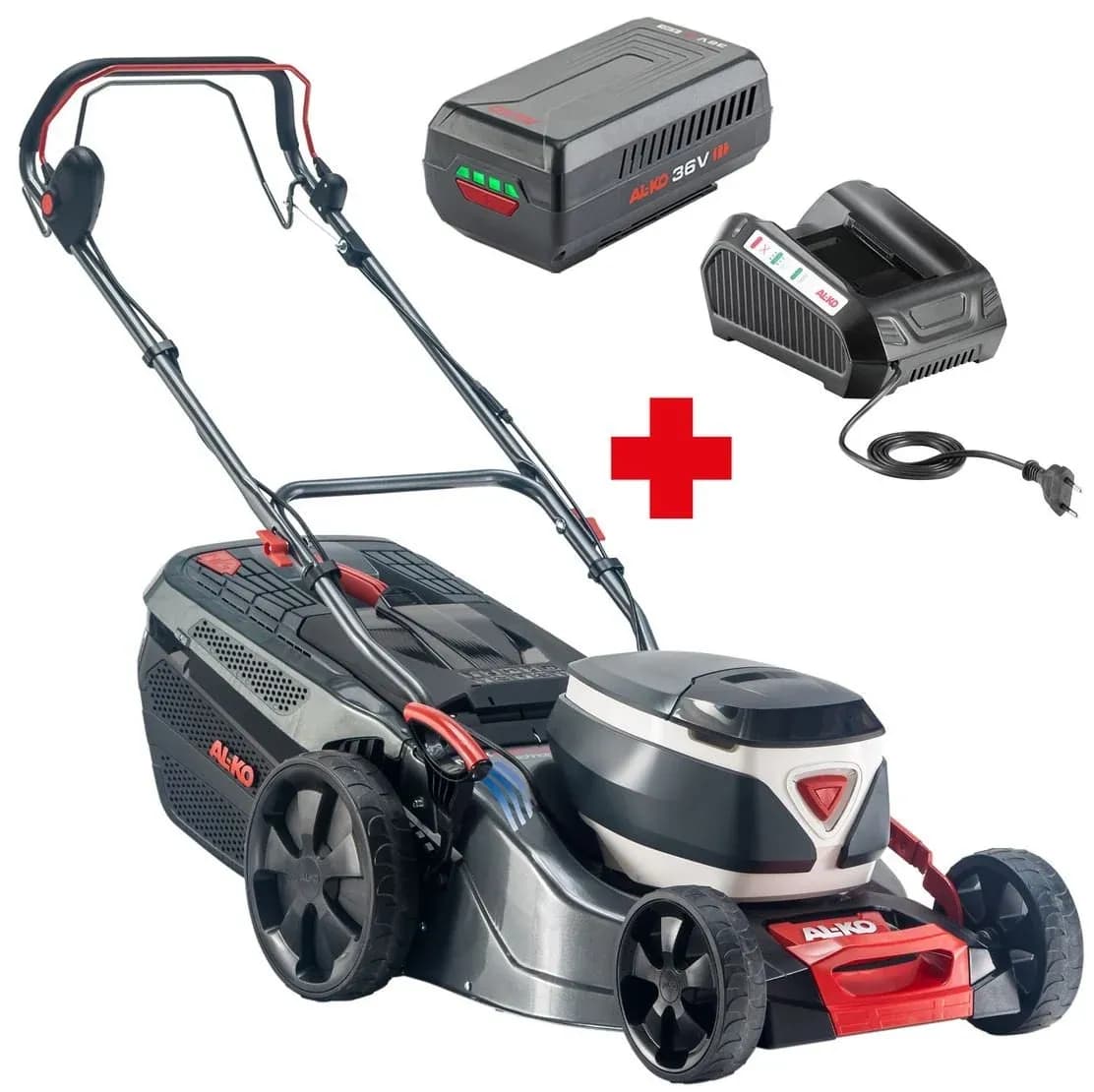 Akku-RasenmÀher AL-KO 512 LI VS-W PREMIUM SET inkl. Akku und LadegerÀt