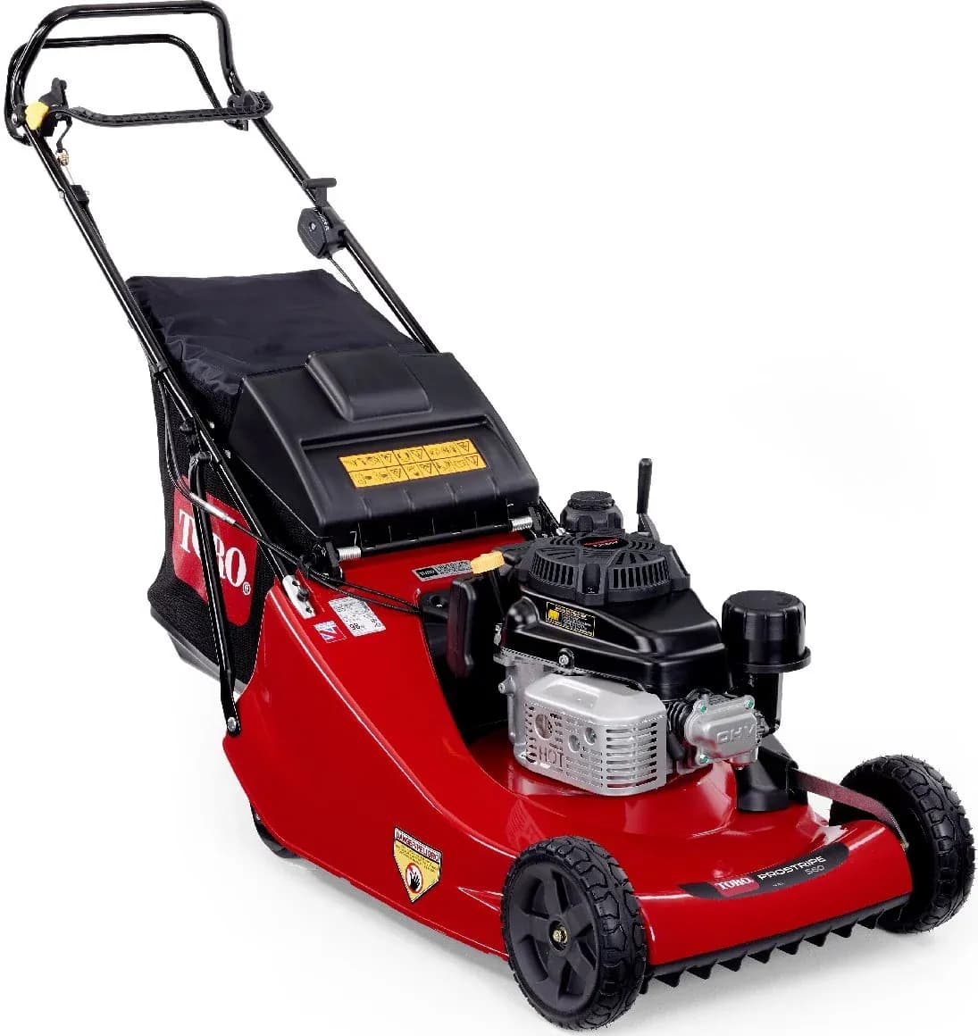 Kontur-Benzinrasenmäher mit Walzenantrieb Toro ProStripe 560