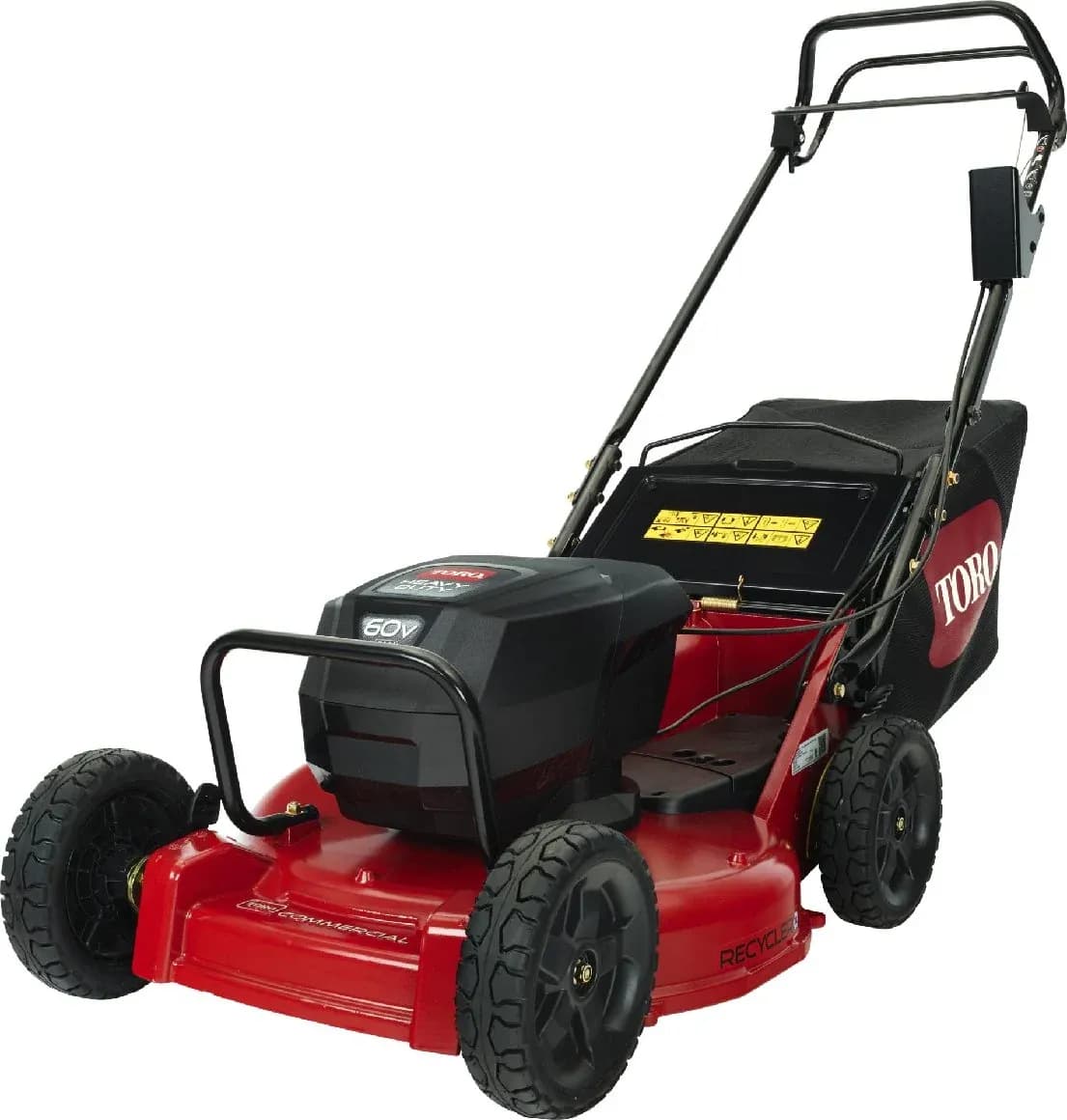 Profi-Akku-Rasenmäher Toro 60 V mit Alugehäuse 53 cm 22276 - inkl. 2 Akkus und Ladegerät