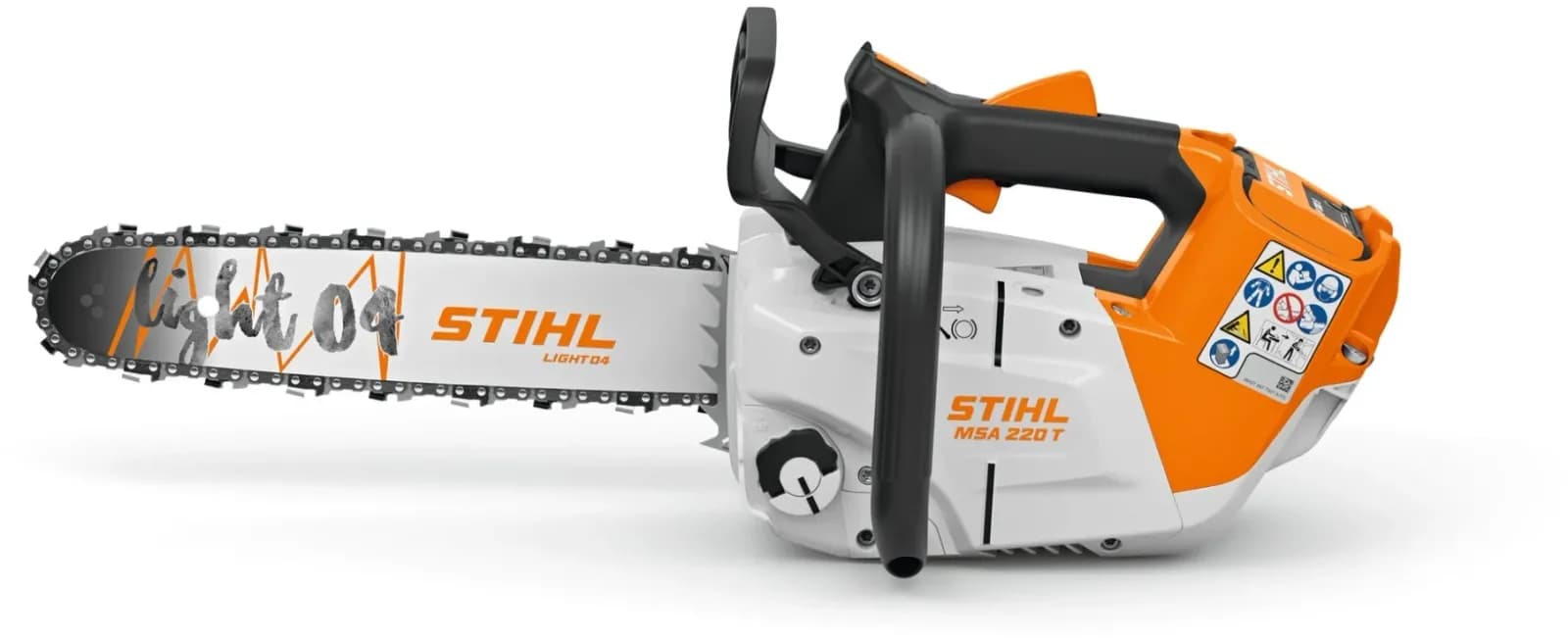Akku-BaumpflegesÀge STIHL MSA 220 T, PS3, SchienenlÀnge 35 cm - ohne Akku und LadegerÀt