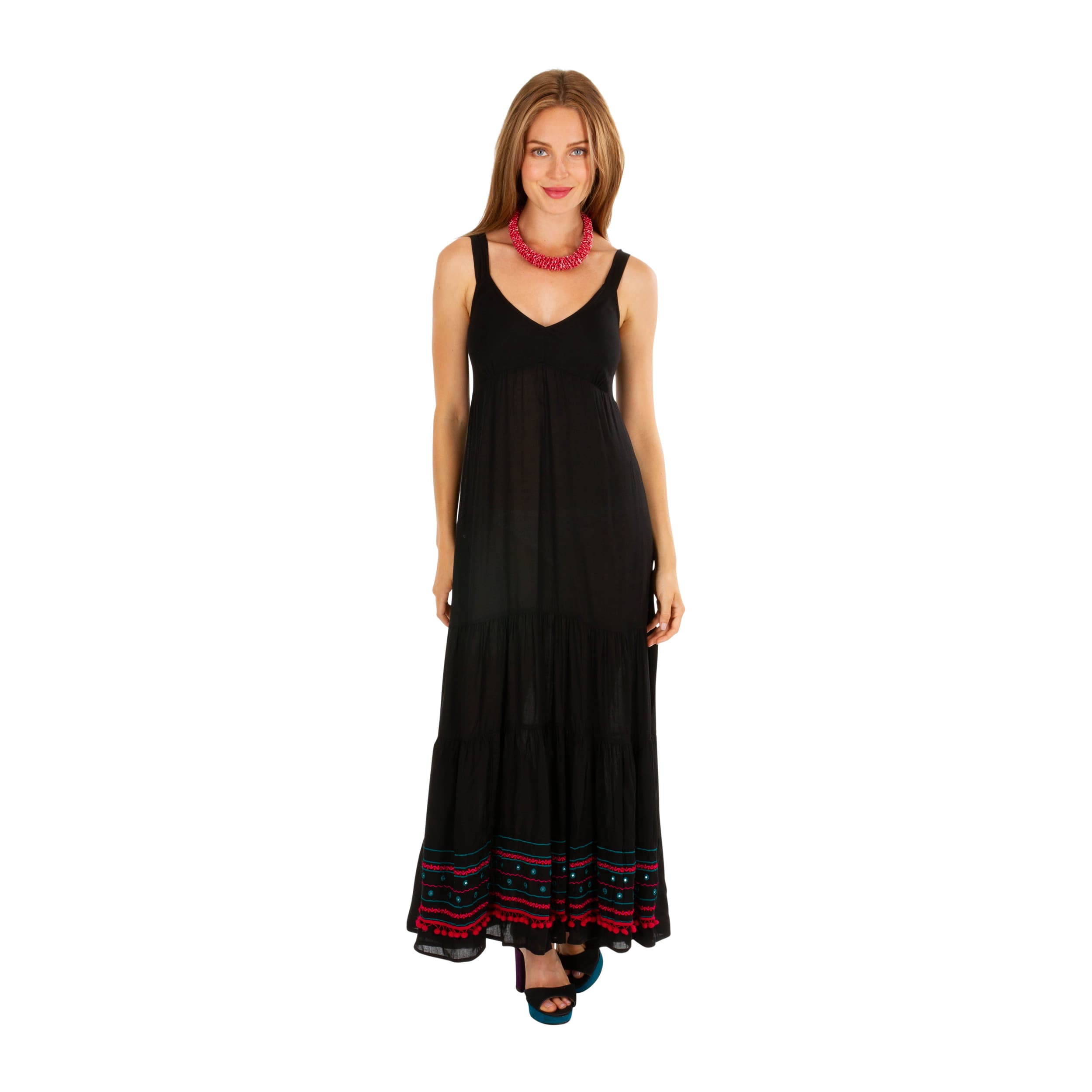 Robe été Lennart - 100% rayonne - noir - Akoustik Online