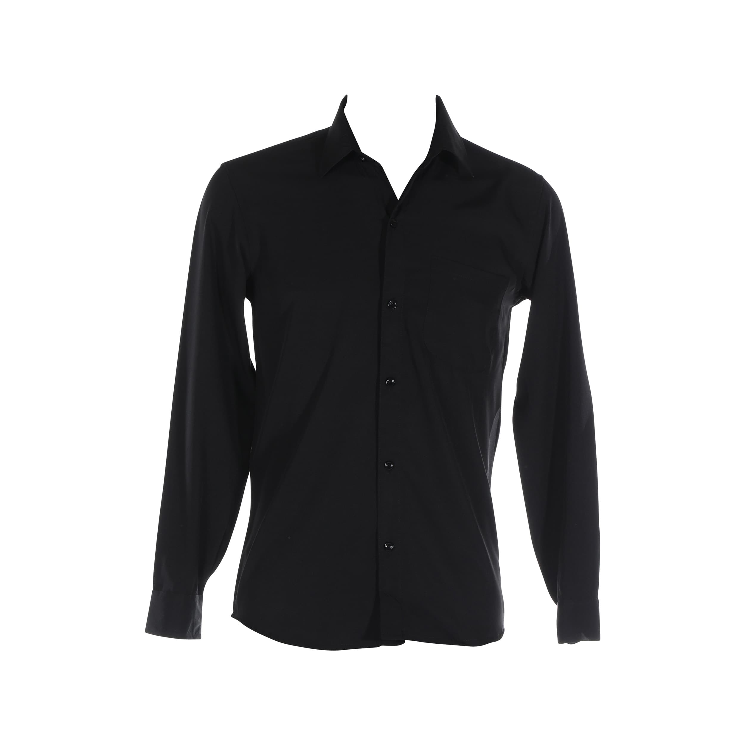 Chemise été Roxanna - 100% polyester - noir - Akoustik Online