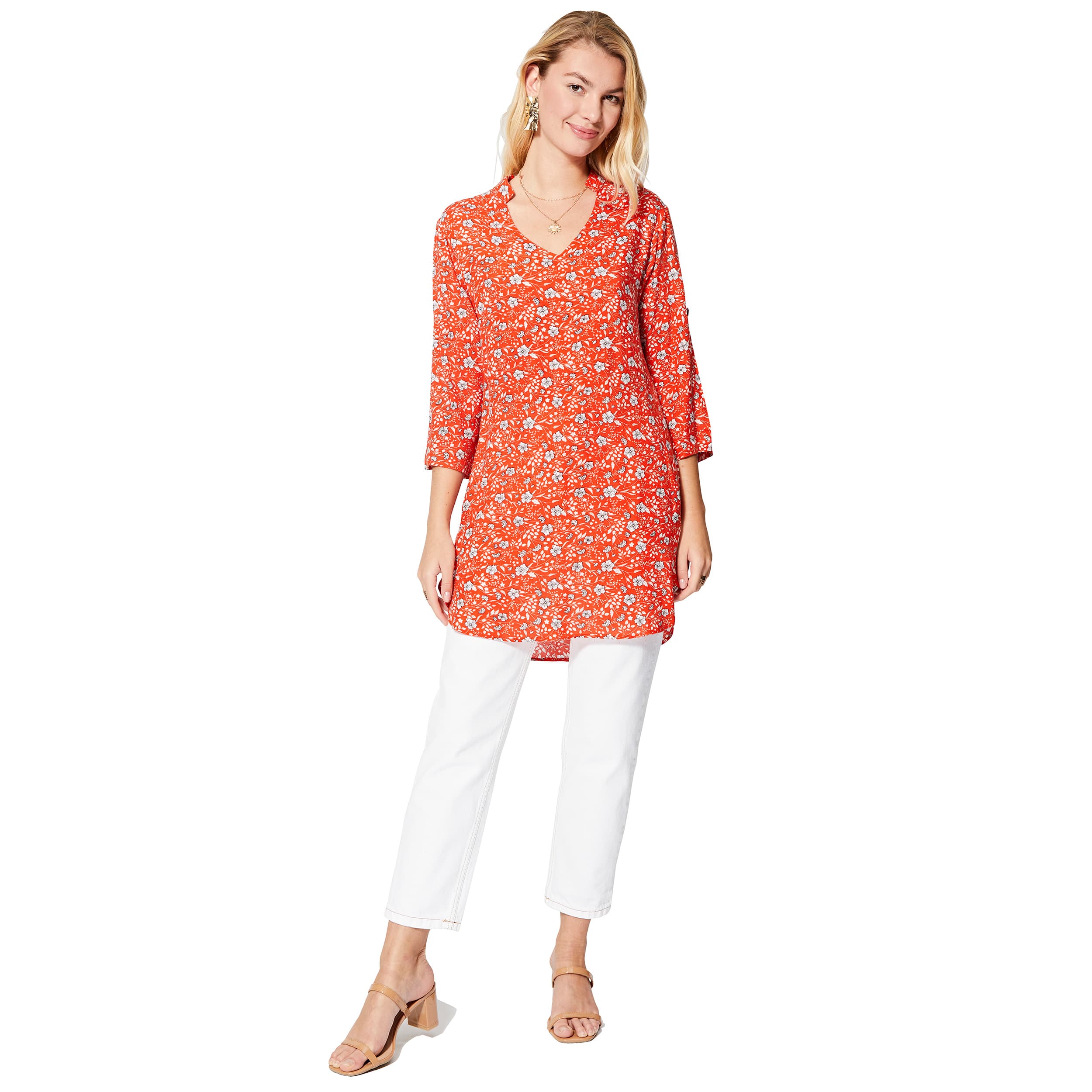 Top été long manches 3/4 Vilde - 100% viscose - Akoustik Online