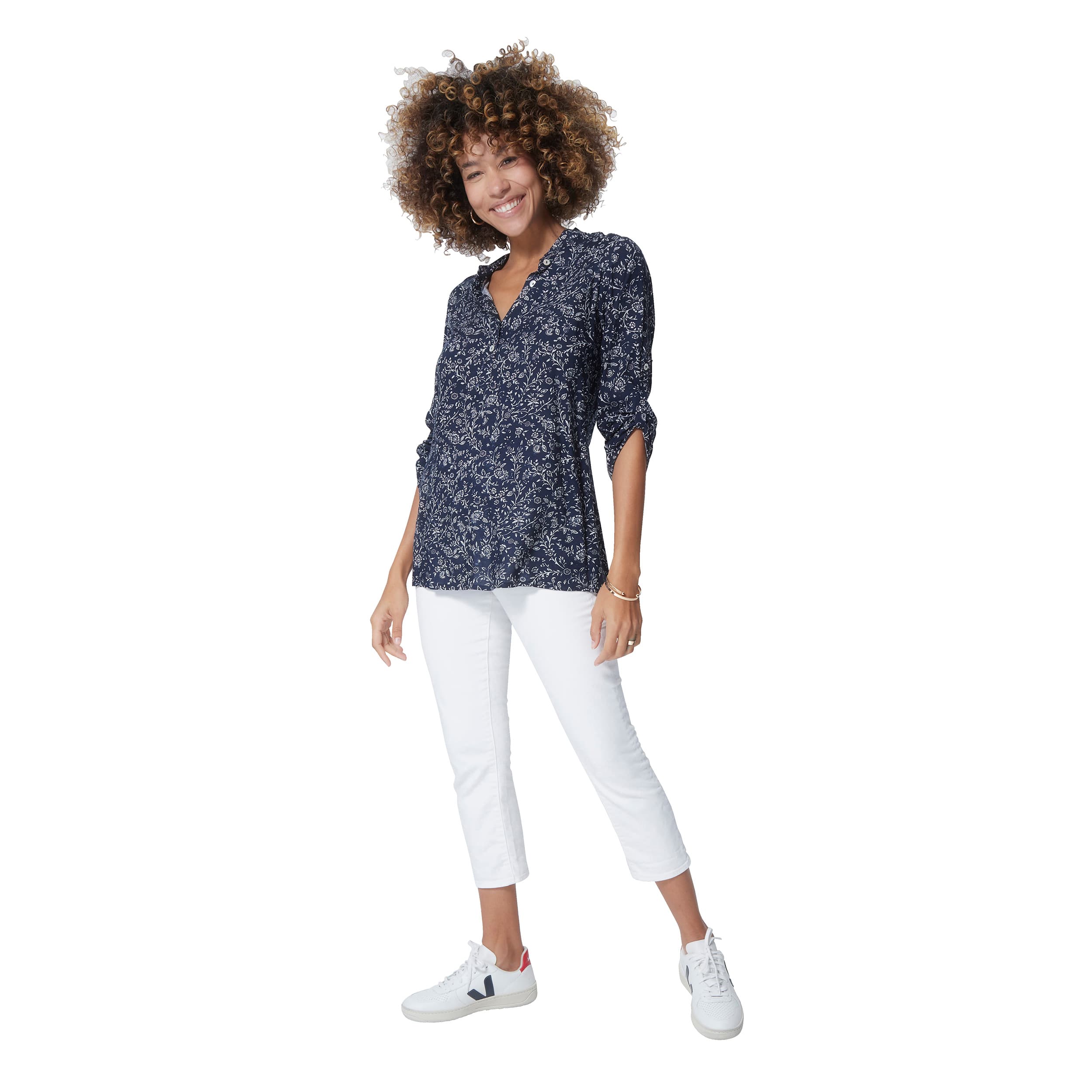 Top été long manches 3/4 Uwe - 100% viscose - Akoustik Online