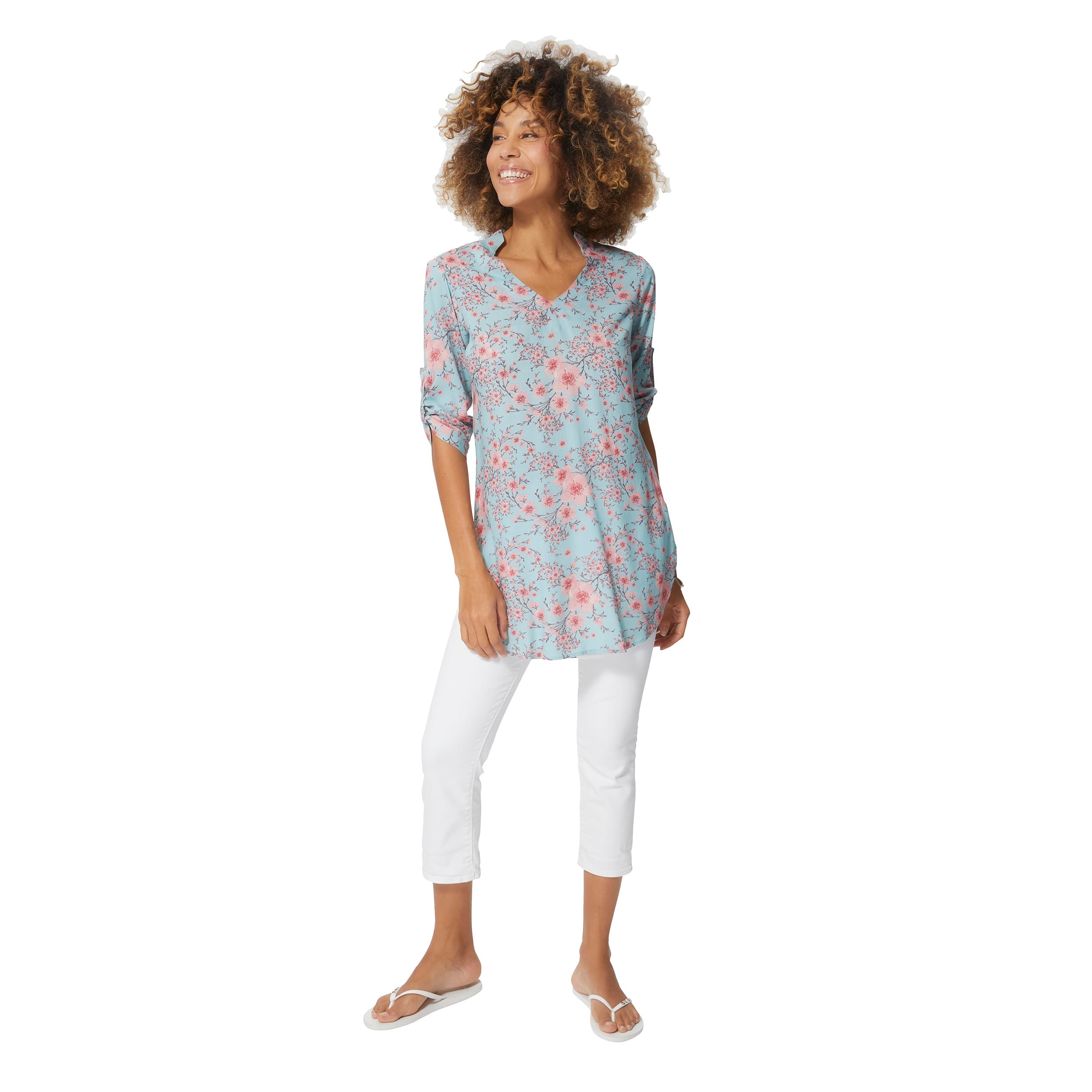 Tunique été manches 3/4 Bernát - 100% viscose - Akoustik Online