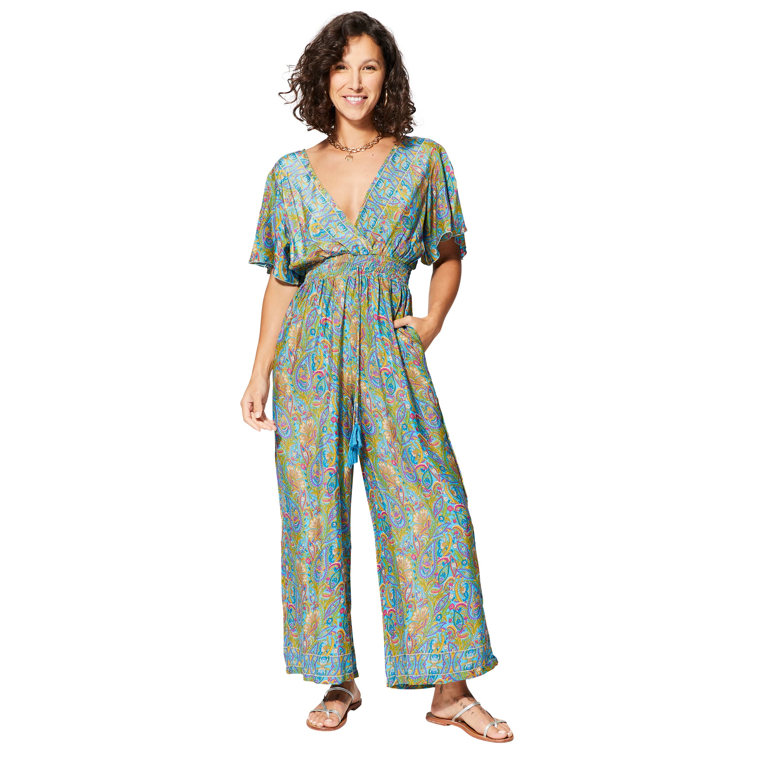 Combinaison été longue Yaroslava - 100% polyester - Akoustik Online
