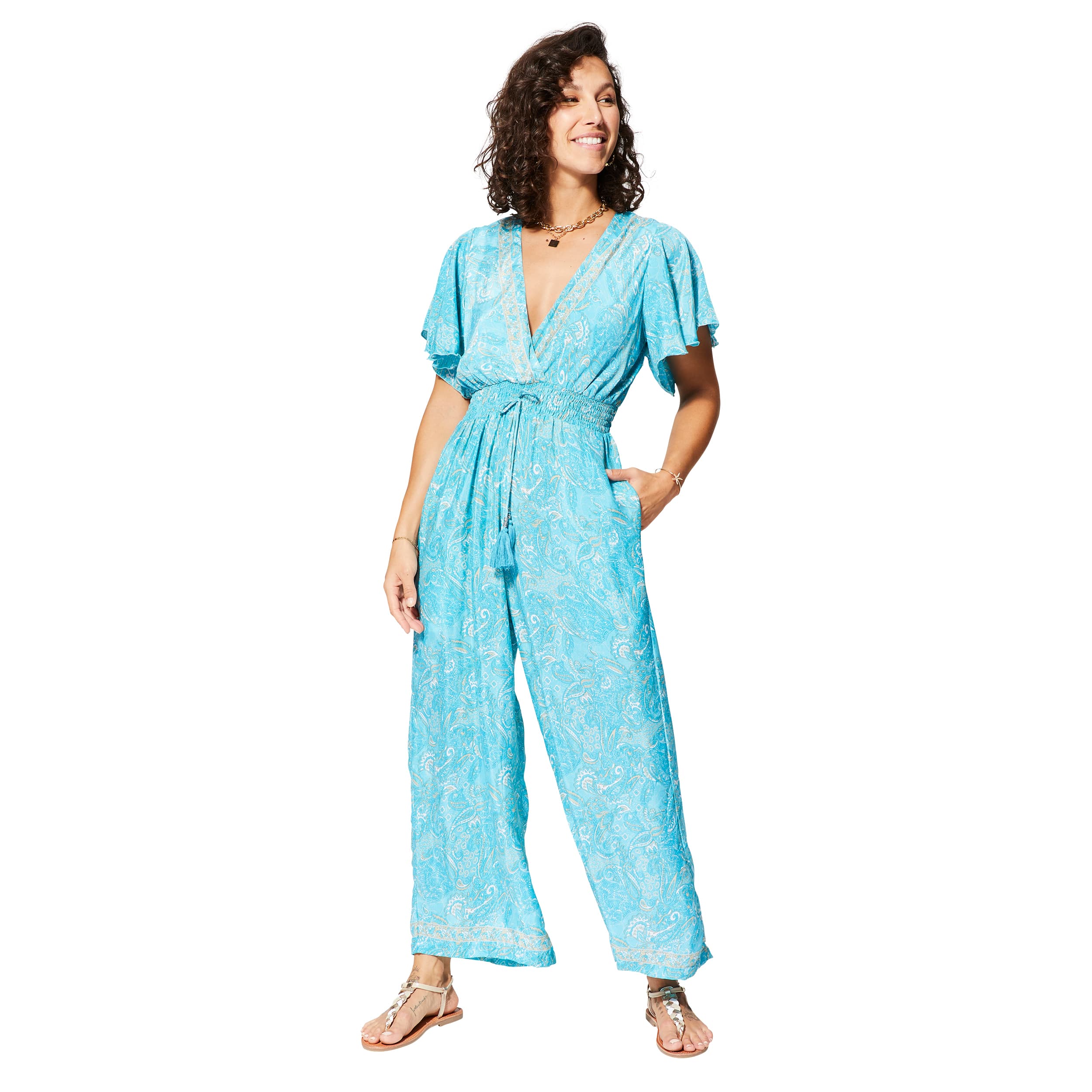 Combinaison été longue Mwanajuma - 100% polyester - Akoustik Online