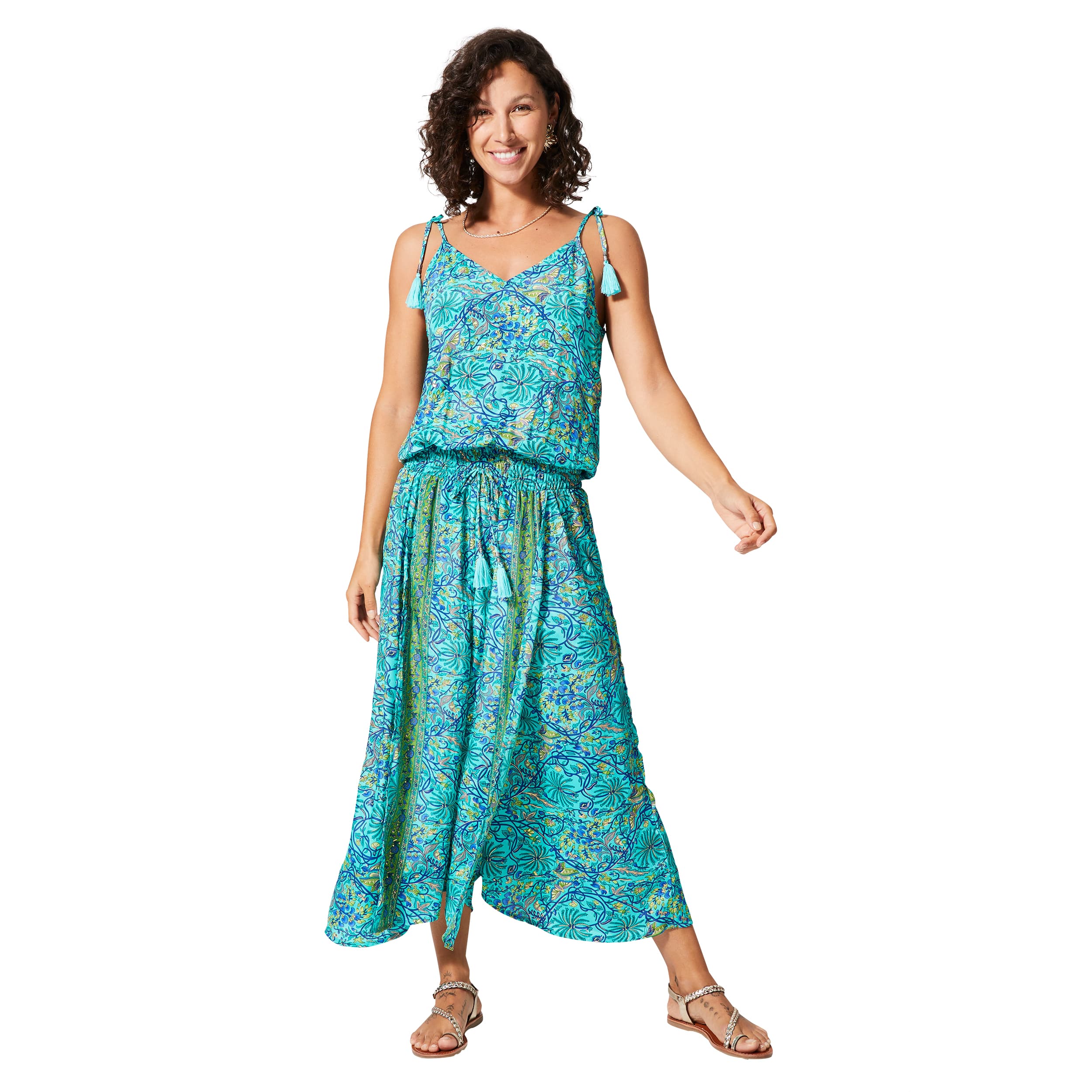 Combinaison été mi-longue Kamilla - 100% polyester - Akoustik Online