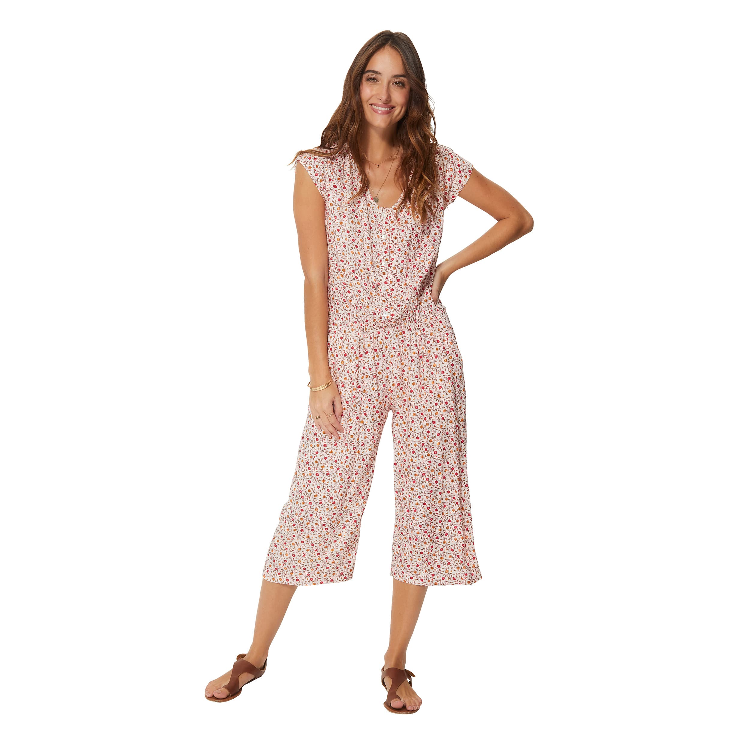 Combinaison été mi-longue Lylah - 100% viscose - Akoustik Online