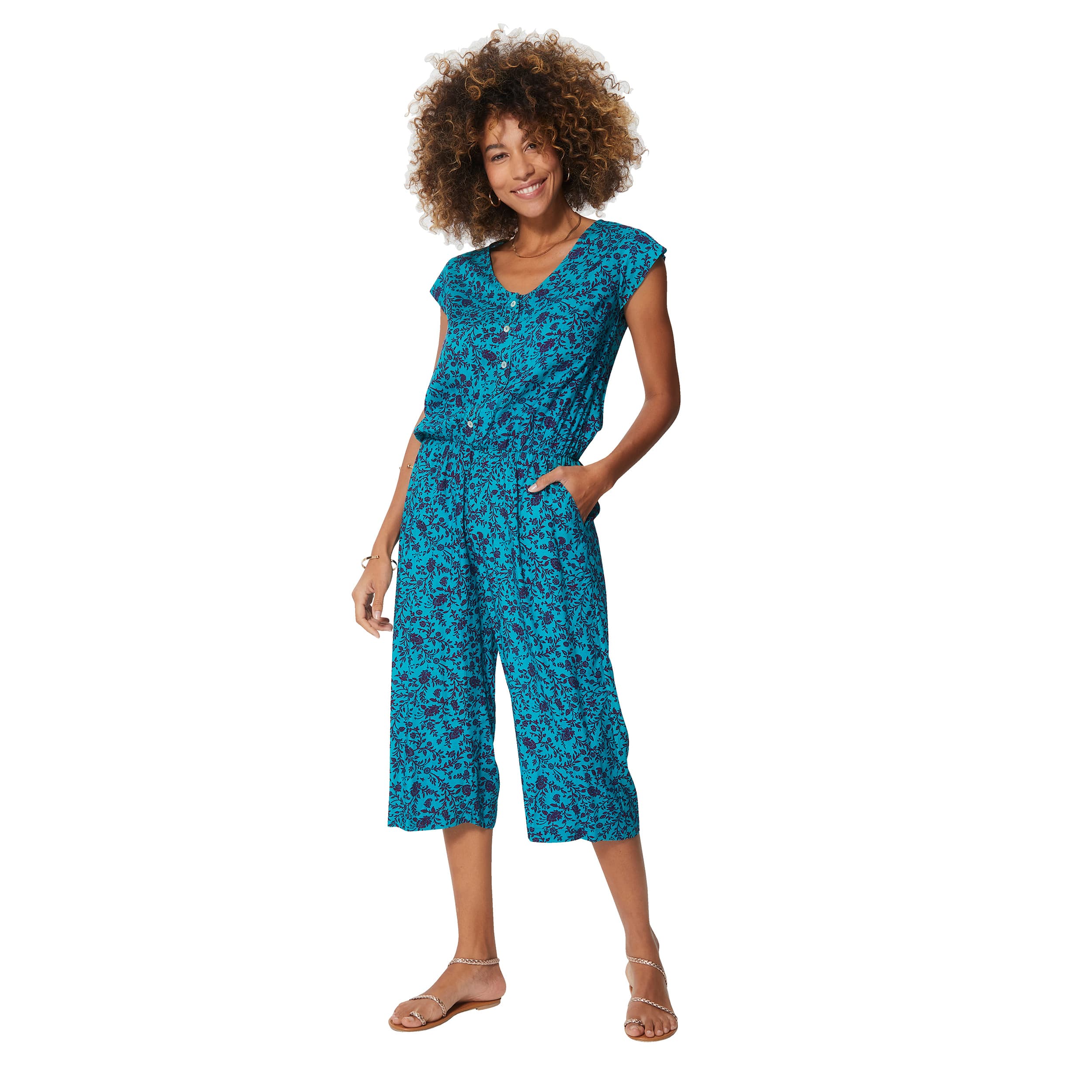 Combinaison été mi-longue Chesley - 100% viscose - Akoustik Online