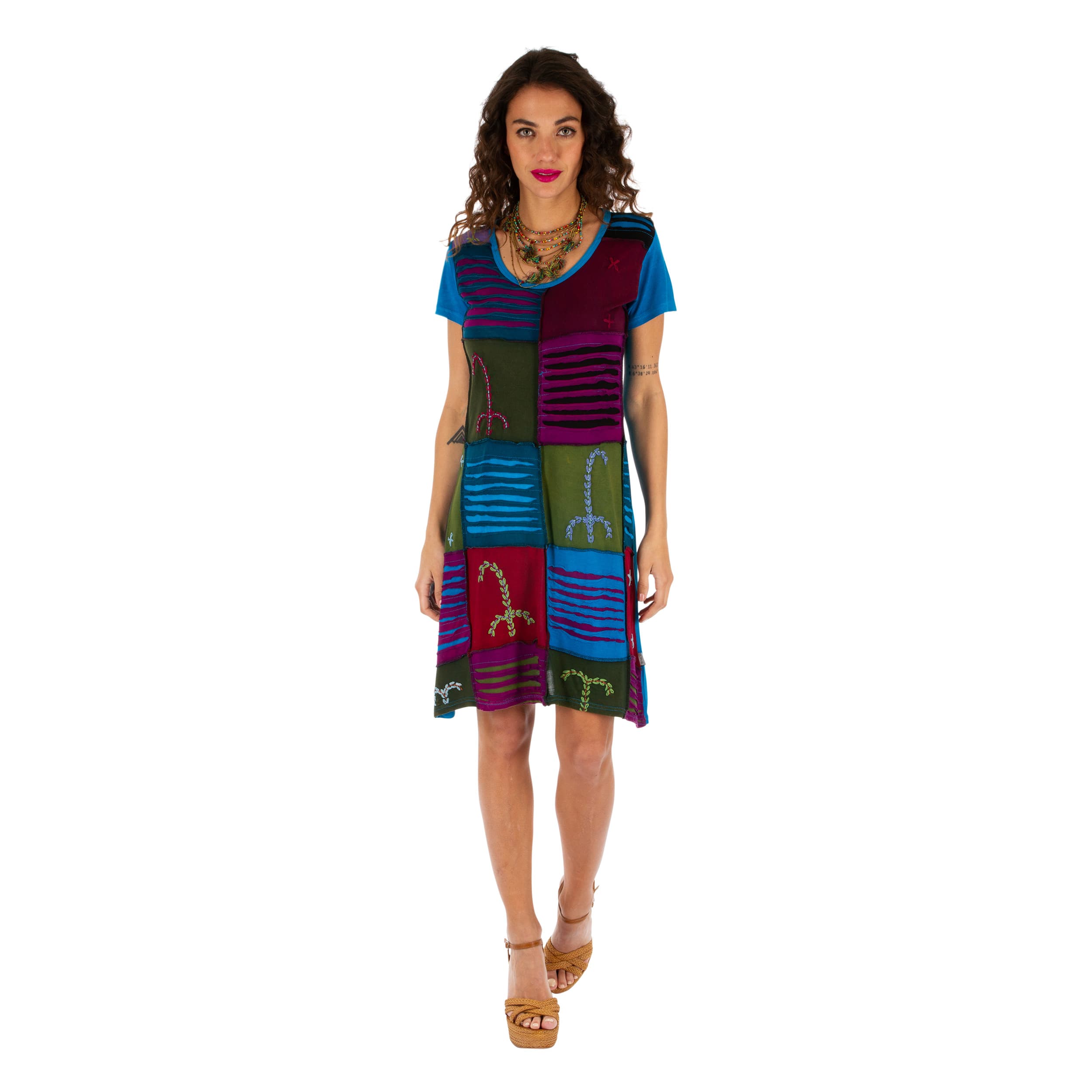 Robe été Lamont - 100% coton - multicolore - Akoustik Online