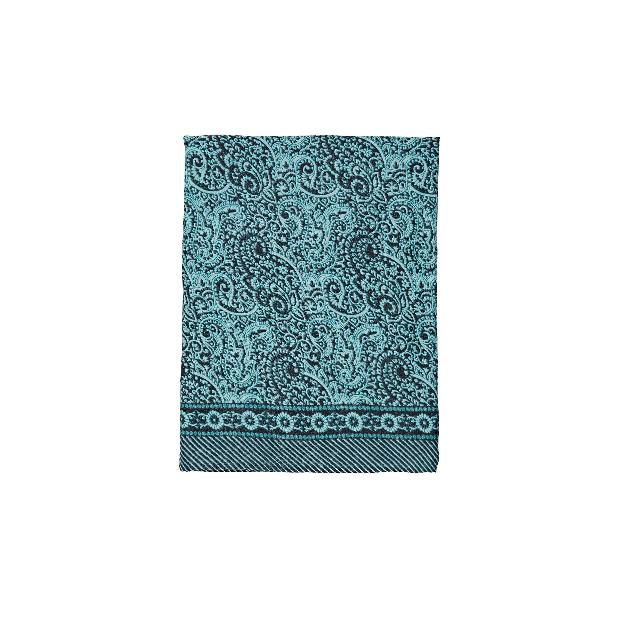 Foulard été Jaylee - 100% polyester - gris, vert - Akoustik Online