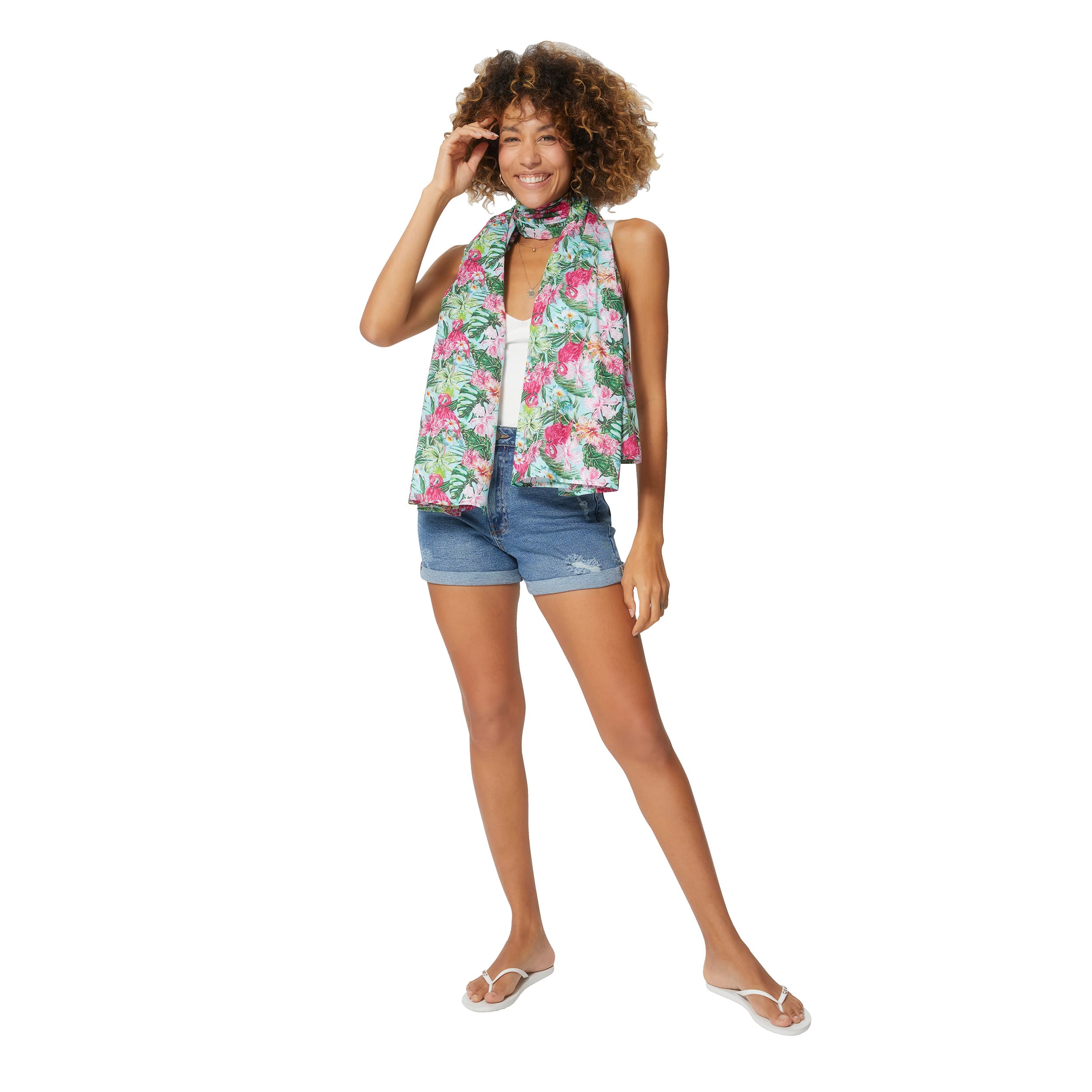 Foulard été Tamir - 100% voile de coton - Akoustik Online