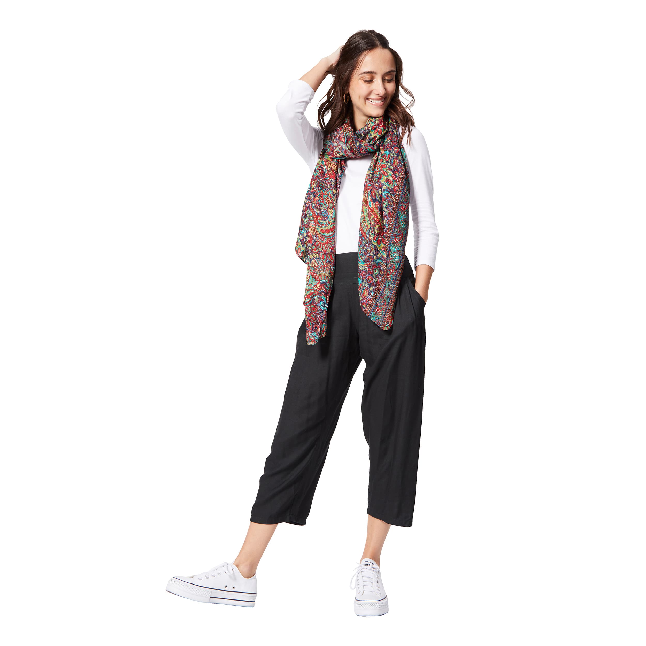 Foulard été Sini - 100% polyester - Akoustik Online